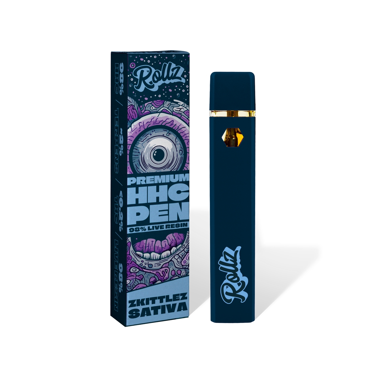 98% HHC Disposable Vape Zkittlez 2ml