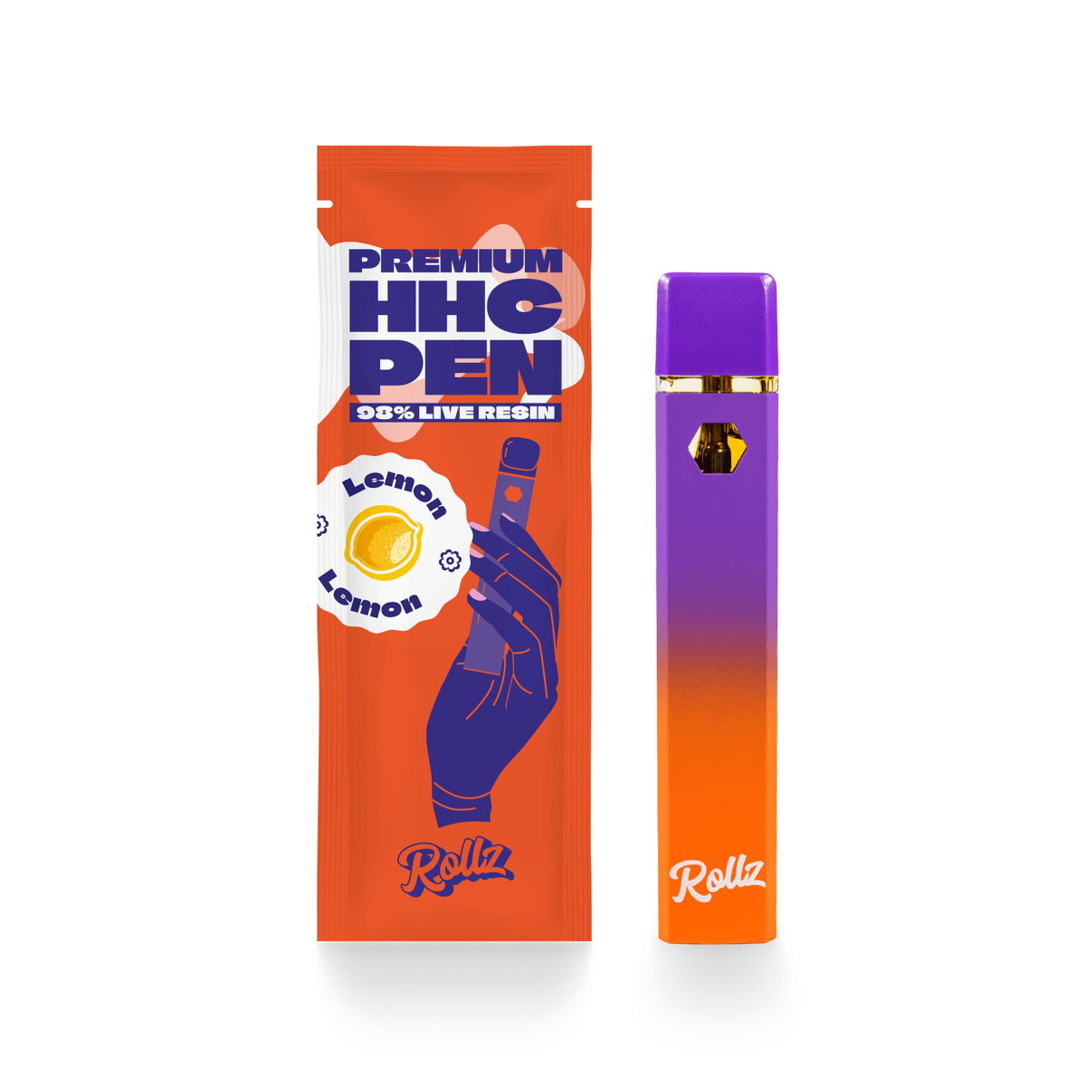 HHC Live Resin Disposable Vape Lemon